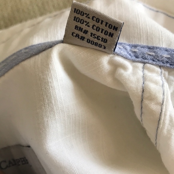 James Campbell White Button  Down Shirt Size SP - Picture 12 of 12